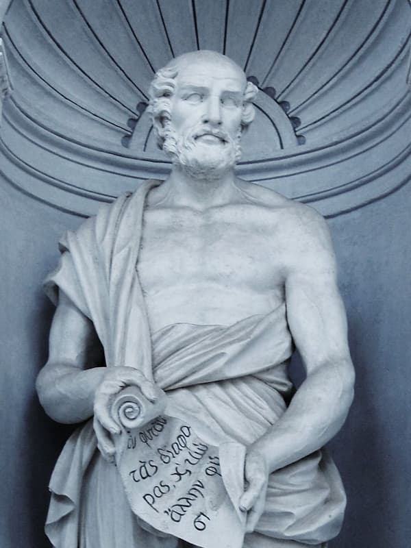 Theophrastus Statue